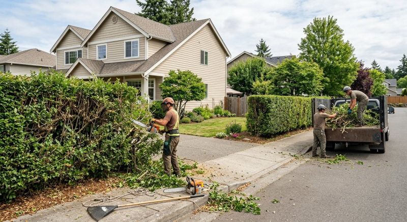 Shrub Trimming Service